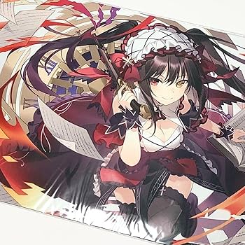 時崎狂三 カードスリーブ&プレイマット デート・ア・ライブ デアラ ① Amazon.co.jp: デート・ア・ライブ 時崎狂三 プレイマット 夢現